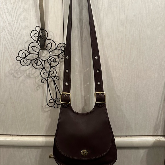 Coach brown vintage saddle bag - Picture 7 of 10